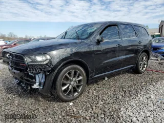 2014 Dodge Durango Limited with VIN 1C4RDHDG3EC596681, listed as a Copart auction lot 45472325 with 177,180 mi miles and Salvage Title. Bid and sale history available at carsss.com. Image 1.