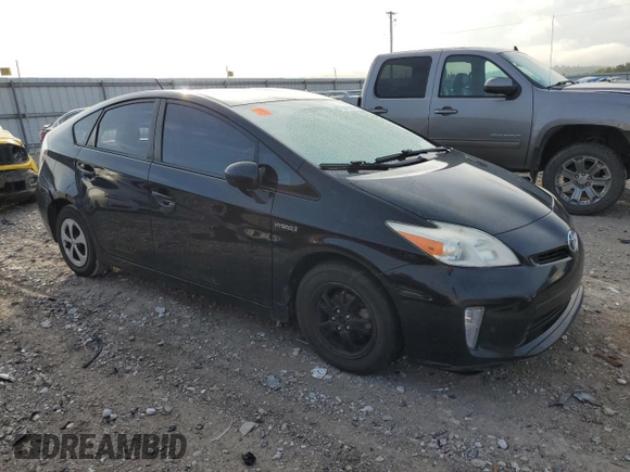 2013 Toyota Prius One with VIN JTDKN3DUXD5628147, listed as a Copart auction lot 72086644 with 0 mi miles and Salvage Title. Bid and sale history available at carsss.com. Image 4.
