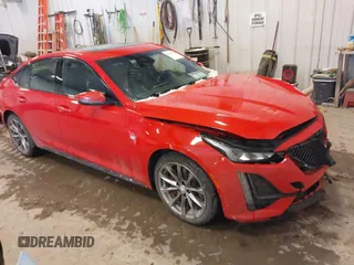 2020 Cadillac CT5 Sport z VIN 1G6DU5RK0L0119150, wystawiony jako IAAI lot #41531397 z przebiegiem 65 329 mil mil oraz . Historia ofert i sprzedaży dostępna na DreamBid. Obrazek 1.