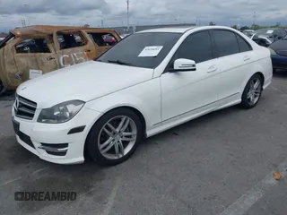 2014 Mercedes-Benz C-Class C 250 Sport with VIN WDDGF4HB9EA945465, listed as a IAAI auction lot 42035693 with 146,809 mi miles. Bid and sale history available at carsss.com. Image 18.