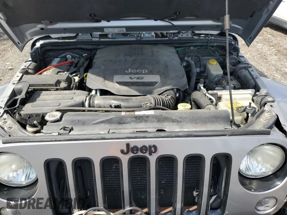 2014 Jeep Wrangler Sahara with VIN 1C4AJWBG0EL241643, listed as a Copart auction lot 56491155 with 113,596 mi miles and Salvage title. Bid and sale history available at DreamBid. Image 11.