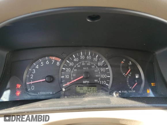 2005 Toyota Corolla CE with VIN 1NXBR32E45Z503924, listed as a Copart auction lot 42916245 with 174,274 mi miles and Salvage Title. Bid and sale history available at DreamBid. Image 9.