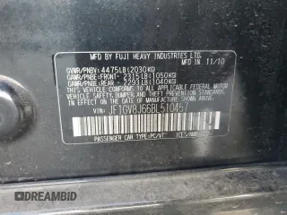 2011 Subaru Impreza Sedan WRX WRX STI with VIN JF1GV8J66BL510457, listed as a Copart auction lot 82662294 with 125,395 mi miles and Salvage Title. Bid and sale history available at carsss.com. Image 14.