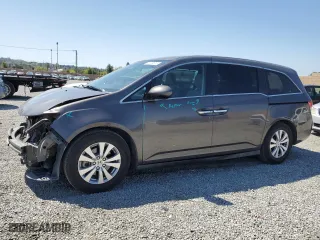 2016 Honda Odyssey SE with VIN 5FNRL5H36GB117877, listed as a Copart auction lot 52339615 with 71,066 mi miles and Salvage Title. Bid and sale history available at carsss.com. Image 1.