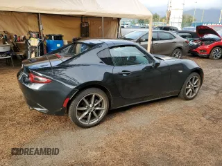 2023 Mazda MX-5 Miata Grand Touring with VIN JM1NDAM76P0551177, listed as a Copart auction lot 46320214 with 2,803 mi miles and Clean title. Bid and sale history available at DreamBid. Image 3.