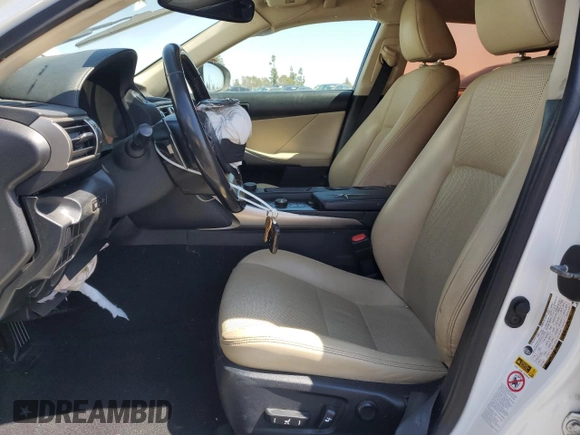 2016 Lexus IS 200t with VIN JTHBA1D27G5006526, listed as a Copart auction lot 54892685 with 194,155 mi miles and Salvage Title. Bid and sale history available at DreamBid. Image 7.