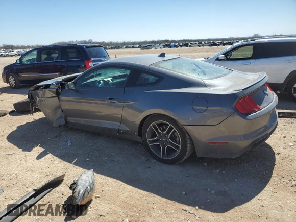 2022 Ford Mustang EcoBoost with VIN 1FA6P8TH6N5104725, listed as a Copart auction lot 46689865 with 48,796 mi miles and Salvage title. Bid and sale history available at DreamBid. Image 2.