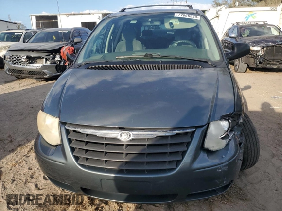2006 Chrysler Town & Country LWB Touring with VIN 2A4GP54L06R729183, listed as a Copart auction lot 77665224 with 179,248 mi miles and Salvage Title. Bid and sale history available at carsss.com. Image 5.