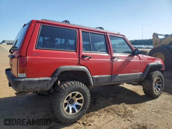 1998 Jeep Cherokee Sport with VIN 1J4FJ68S3WL167809, listed as a Copart auction lot 53829645 with Not provided miles and Salvage title. Bid and sale history available at DreamBid. Image 3.