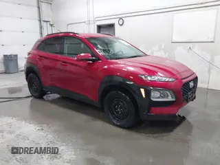 2020 Hyundai Kona SEL with VIN KM8K2CAA6LU537640, listed as a IAAI auction lot 41612563 with 51,838 mi miles. Bid and sale history available at carsss.com. Image 1.