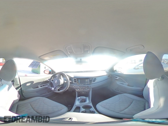 2017 Kia Niro FE with VIN KNDCB3LC3H5055071, listed as a Copart auction lot 85649084 with 0 mi miles and Salvage Title. Bid and sale history available at carsss.com. Image 13.
