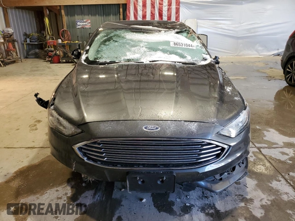 2018 Ford Fusion SE with VIN 3FA6P0H71JR190955, listed as a Copart auction lot 86531044 with 78,387 mi miles and Salvage Title. Bid and sale history available at DreamBid. Image 5.