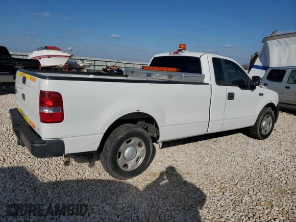 2008 Ford F-150 XL with VIN 1FTRF12W38KB87909, listed as a Copart auction lot 85269244 with 90,516 mi miles and Clean title. Bid and sale history available at DreamBid. Image 3.