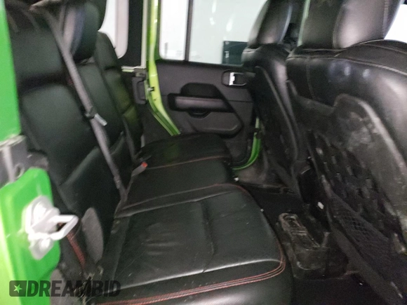 2018 Jeep Wrangler Unlimited Rubicon with VIN 1C4HJXFN3JW245997, listed as a Copart auction lot 52200725 with 101,739 mi miles and Clean title. Bid and sale history available at DreamBid. Image 11.