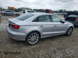 2015 Audi A3 Premium Plus with VIN WAUEFGFF9F1132439, listed as a Copart auction lot 61410465 with 76,693 mi miles and Salvage title. Bid and sale history available at DreamBid. Image 3.