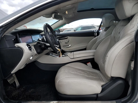 2015 Mercedes-Benz S 550 with VIN WDDXJ8FB8FA001215, listed as a Copart auction lot 86525344 with 62,996 mi miles and Salvage Title. Bid and sale history available at DreamBid. Image 7.