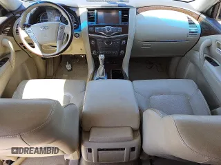2016 Infiniti QX80 with VIN JN8AZ2NF1G9612821, listed as a Copart auction lot 51288225 with 126,301 mi miles and Clean Title. Bid and sale history available at carsss.com. Image 8.