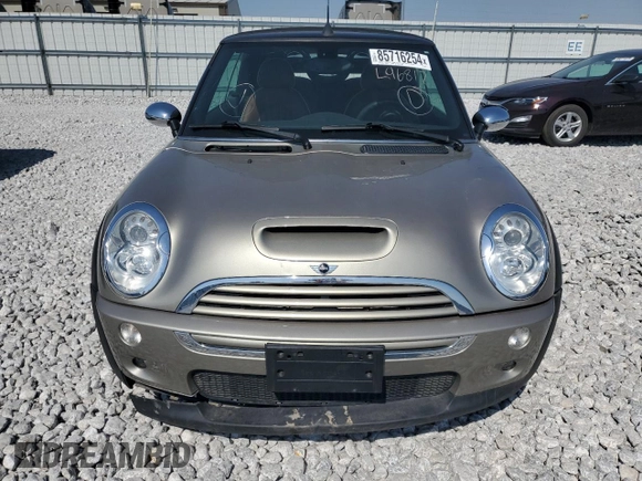 2008 MINI Convertible S z VIN WMWRH335X8TL96812, wystawiony jako Copart lot #85716254 z przebiegiem 50 204 mil mil oraz Szkoda całkowita • Salvage title. Historia ofert i sprzedaży dostępna na DreamBid. Obrazek 5.