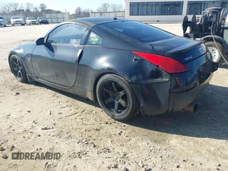 2008 Nissan 350Z with VIN JN1BZ34D88M700594, listed as a IAAI auction lot 41789850 with 183,556 mi miles. Bid and sale history available at carsss.com. Image 3.