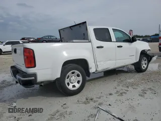 2022 Chevrolet Colorado 2WD Work Truck with VIN 1GCGSBEN7N1330793, listed as a Copart auction lot 88318955 with 36,284 mi miles and Salvage title. Bid and sale history available at DreamBid. Image 3.