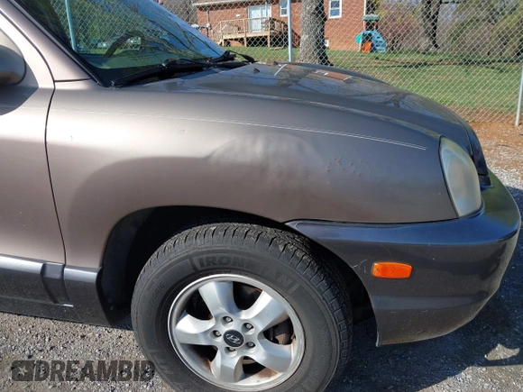 2005 Hyundai Santa Fe GLS with VIN KM8SC13D15U013890, listed as a IAAI auction lot 41917783 with 227,891 mi miles. Bid and sale history available at carsss.com. Image 13.