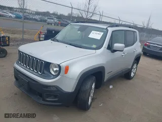 2016 Jeep Renegade Latitude with VIN ZACCJBBT9GPE07008, listed as a IAAI auction lot 41791902 with 82,529 mi miles. Bid and sale history available at carsss.com. Image 2.