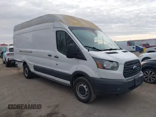 2017 Ford Transit Cargo with VIN 1FTBW3XG7HKA27501, listed as a IAAI auction lot 41420053 with 394,696 mi miles. Bid and sale history available at carsss.com. Image 1.