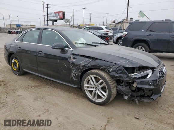 2024 Audi A4 S line Premium Plus z VIN WAUEAAF43RN005595, wystawiony jako Copart lot #60690765 z przebiegiem 27 152 mil mil oraz Szkoda całkowita • Salvage title. Historia ofert i sprzedaży dostępna na DreamBid. Obrazek 4.