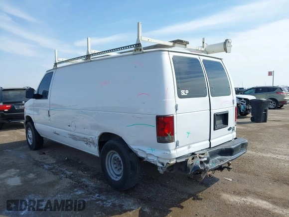 2013 Ford Econoline Cargo Commercial with VIN 1FTNE1EW6DDA38244, listed as a IAAI auction lot 41577325 with 280,007 mi miles and . Bid and sale history available at carsss.com. Image 6.