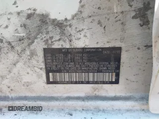 2022 Subaru Impreza z VIN 4S3GTAB61N3726954, wystawiony jako IAAI lot #40907954 z przebiegiem 63 741 mil mil oraz . Historia ofert i sprzedaży dostępna na DreamBid. Obrazek 9.