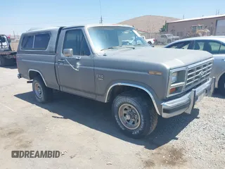 1985 Ford F-150 with VIN 1FTEF14H8FPA82523, listed as a IAAI auction lot 42754506 with 64,121 mi miles and . Bid and sale history available at DreamBid. Image 1.