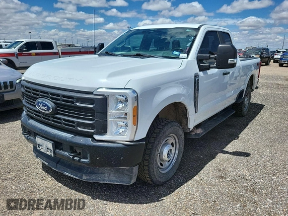 2023 Ford F-250 XL with VIN 1FT7X2BA0PEC24202, listed as a IAAI auction lot 42833329 with 55,247 mi miles and . Bid and sale history available at DreamBid. Image 14.