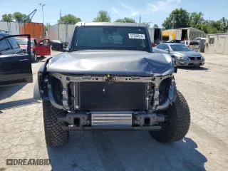 2023 Ford Bronco with VIN 1FMEE5DP6PLB66975, listed as a Copart auction lot 57536014 with 11,883 mi miles and Salvage Title. Bid and sale history available at carsss.com. Image 5.