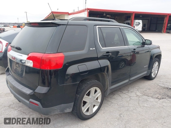 2010 GMC Terrain SLE-2 with VIN 2CTALDEW8A6373610, listed as a IAAI auction lot 41597066 with 190,527 mi miles. Bid and sale history available at carsss.com. Image 4.