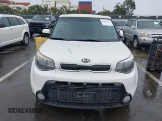2016 Kia Soul + with VIN KNDJP3A53G7857829, listed as a IAAI auction lot 41807362 with 161,393 mi miles. Bid and sale history available at carsss.com. Image 12.