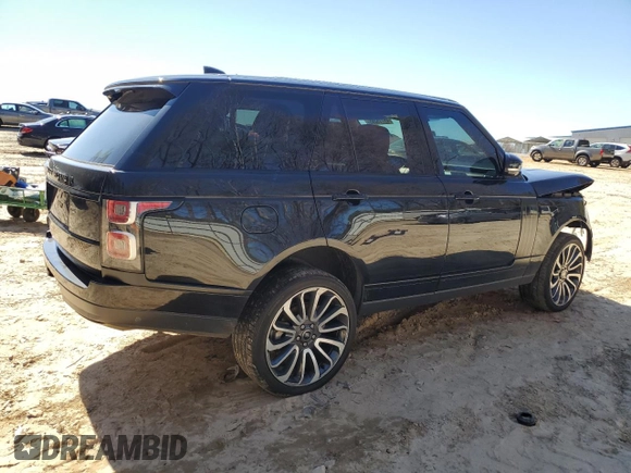 2018 Land Rover Range Rover HSE with VIN SALGS2RKXJA381482, listed as a Copart auction lot 45715265 with 74,578 mi miles and Non repairable. Bid and sale history available at DreamBid. Image 3.