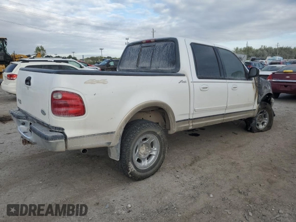 2001 Ford F-150 SuperCrew XLT with VIN 1FTRW08L81KE40946, listed as a Copart auction lot 70482874 with 0 mi miles and Salvage Title. Bid and sale history available at carsss.com. Image 3.