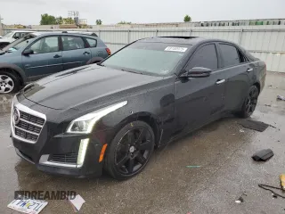 2014 Cadillac CTS Premium AWD with VIN 1G6AZ5S37E0131094, listed as a Copart auction lot 59180975 with 119,592 mi miles and Salvage title. Bid and sale history available at DreamBid. Image 1.