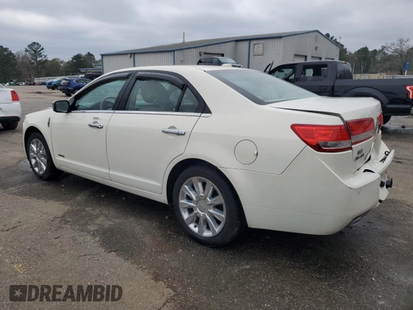 2012 Lincoln MKZ Hybrid with VIN 3LNDL2L34CR803369, listed as a Copart auction lot 46074965 with 44,573 mi miles and Salvage Title. Bid and sale history available at DreamBid. Image 2.