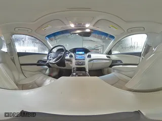 2014 Acura RLX Tech Pkg with VIN JH4KC1F58EC007386, listed as a Copart auction lot 85366634 with 124,832 mi miles and Salvage Title. Bid and sale history available at carsss.com. Image 15.