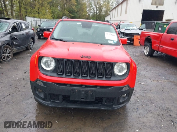 2017 Jeep Renegade Latitude z VIN ZACCJBBB9HPF61937, wystawiony jako IAAI lot #42168485 z przebiegiem 103 459 mil mil oraz . Historia ofert i sprzedaży dostępna na DreamBid. Obrazek 12.