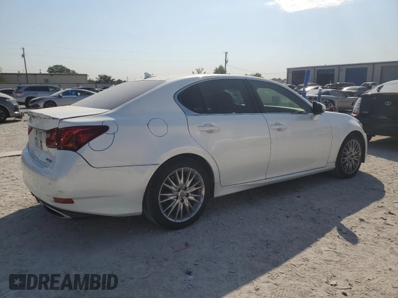 2014 Lexus GS 350 with VIN JTHBE1BL3E5030996, listed as a Copart auction lot 74945854 with 127,997 mi miles and Salvage Title. Bid and sale history available at carsss.com. Image 3.