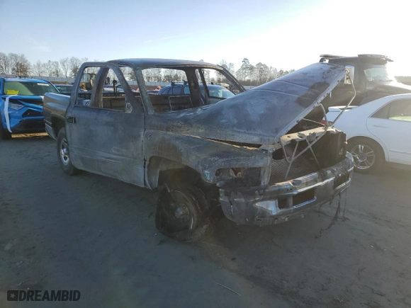 1998 Dodge Ram 1500 with VIN 1B7HC16X3WS565215, listed as a Copart auction lot 42977295 with 0 mi miles and Salvage Title. Bid and sale history available at carsss.com. Image 4.