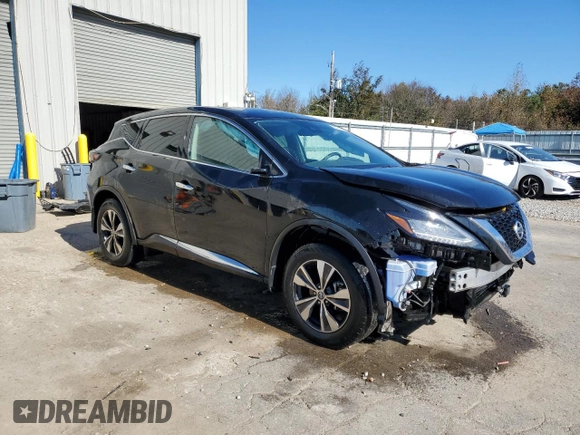 2022 Nissan Murano S with VIN 5N1AZ2AJXNC119673, listed as a Copart auction lot 81712064 with 131,227 mi miles and Salvage Title. Bid and sale history available at DreamBid. Image 4.