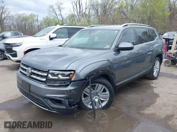 2018 Volkswagen Atlas SEL Premium with VIN 1V2NR2CA2JC592186, listed as a IAAI auction lot 41923620 with 108,162 mi miles and . Bid and sale history available at DreamBid. Image 18.