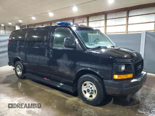 2008 GMC Savana with VIN 1GJGG25K581164147, listed as a Copart auction lot 44241945 with 232,502 mi miles and Clean Title. Bid and sale history available at carsss.com. Image 4.