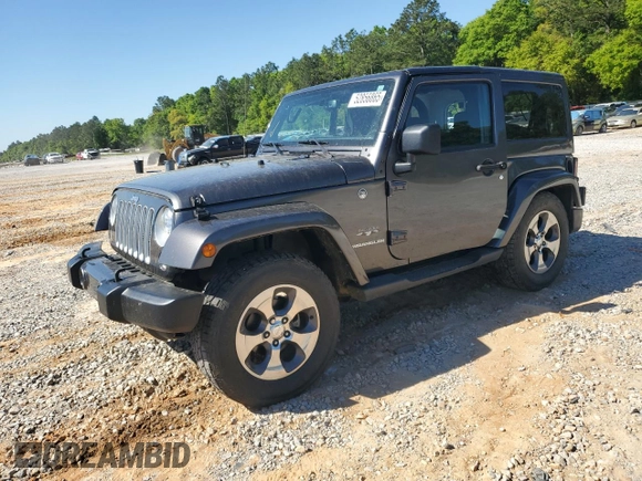 2017 Jeep Wrangler Sahara z VIN 1C4AJWBG1HL669600, wystawiony jako Copart lot #52856865 z przebiegiem 85 311 mil mil oraz Szkoda całkowita • Salvage title. Historia ofert i sprzedaży dostępna na DreamBid. Obrazek 1.