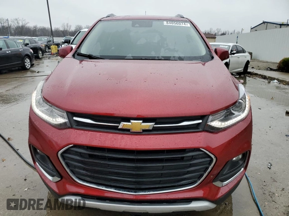 2018 Chevrolet Trax Premier with VIN 3GNCJRSB9JL151881, listed as a Copart auction lot 84056074 with 47,608 mi miles and Salvage Title. Bid and sale history available at carsss.com. Image 5.