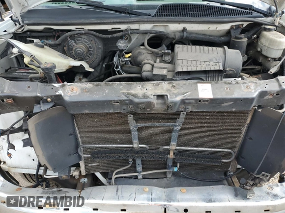 2017 Chevrolet Express Passenger LT with VIN 1GAZGPFF8H1124989, listed as a Copart auction lot 55575645 with 208,783 mi miles and Salvage title. Bid and sale history available at DreamBid. Image 12.