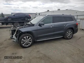 2014 Mercedes-Benz GL 450 with VIN 4JGDF7CE2EA306095, listed as a Copart auction lot 53531685 with 79,586 mi miles and Salvage title. Bid and sale history available at DreamBid. Image 1.